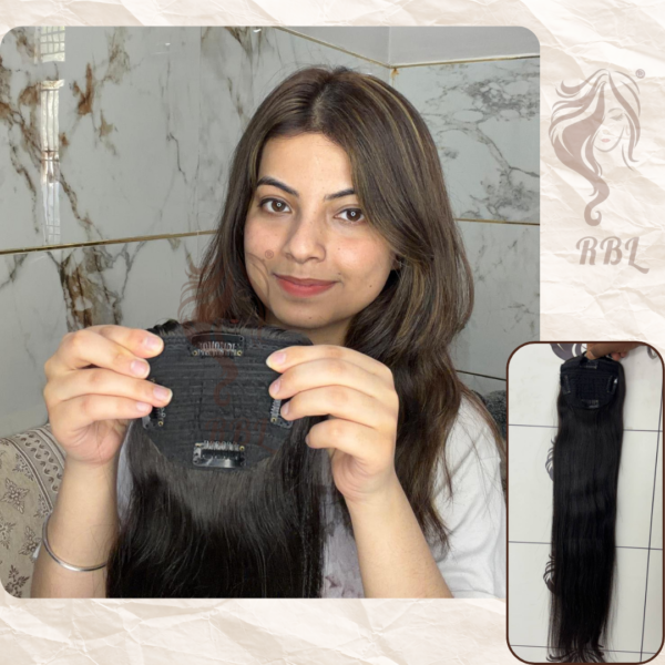 CROWN CLIP IN HAIR EXTENSION